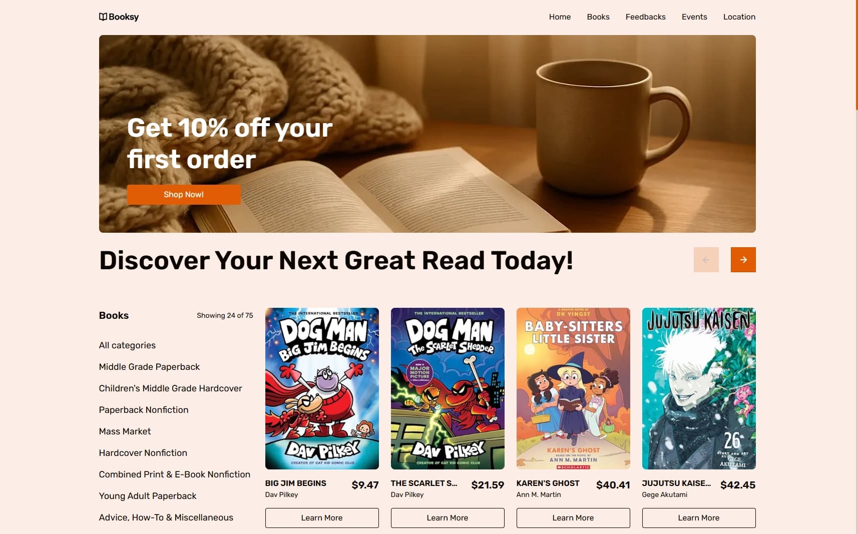 Book catalog